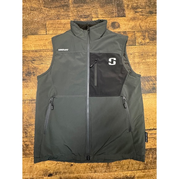 Striker Other - Striker Mens Sureflote Thermal Insulation Flotation Assist Vest Gray Large